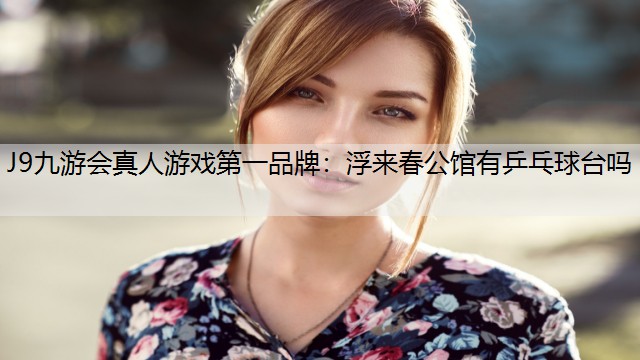 J9九游会真人游戏第一品牌：浮来春公馆有乒乓球台吗