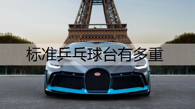 标准乒乓球台有多重