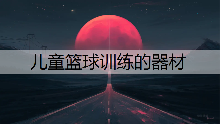 儿童篮球训练的器材