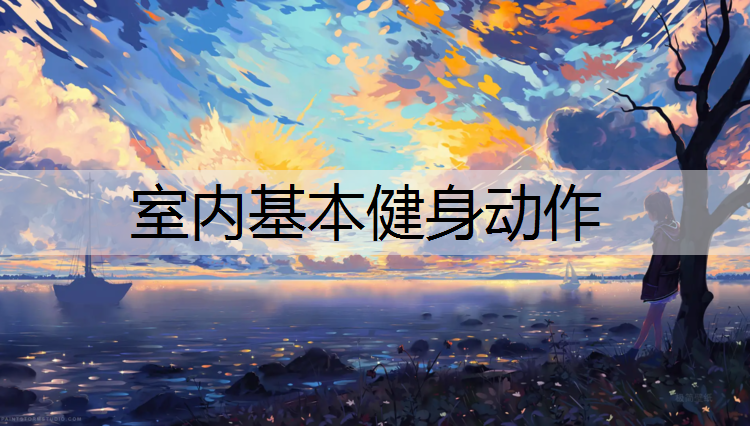 室内基本健身动作